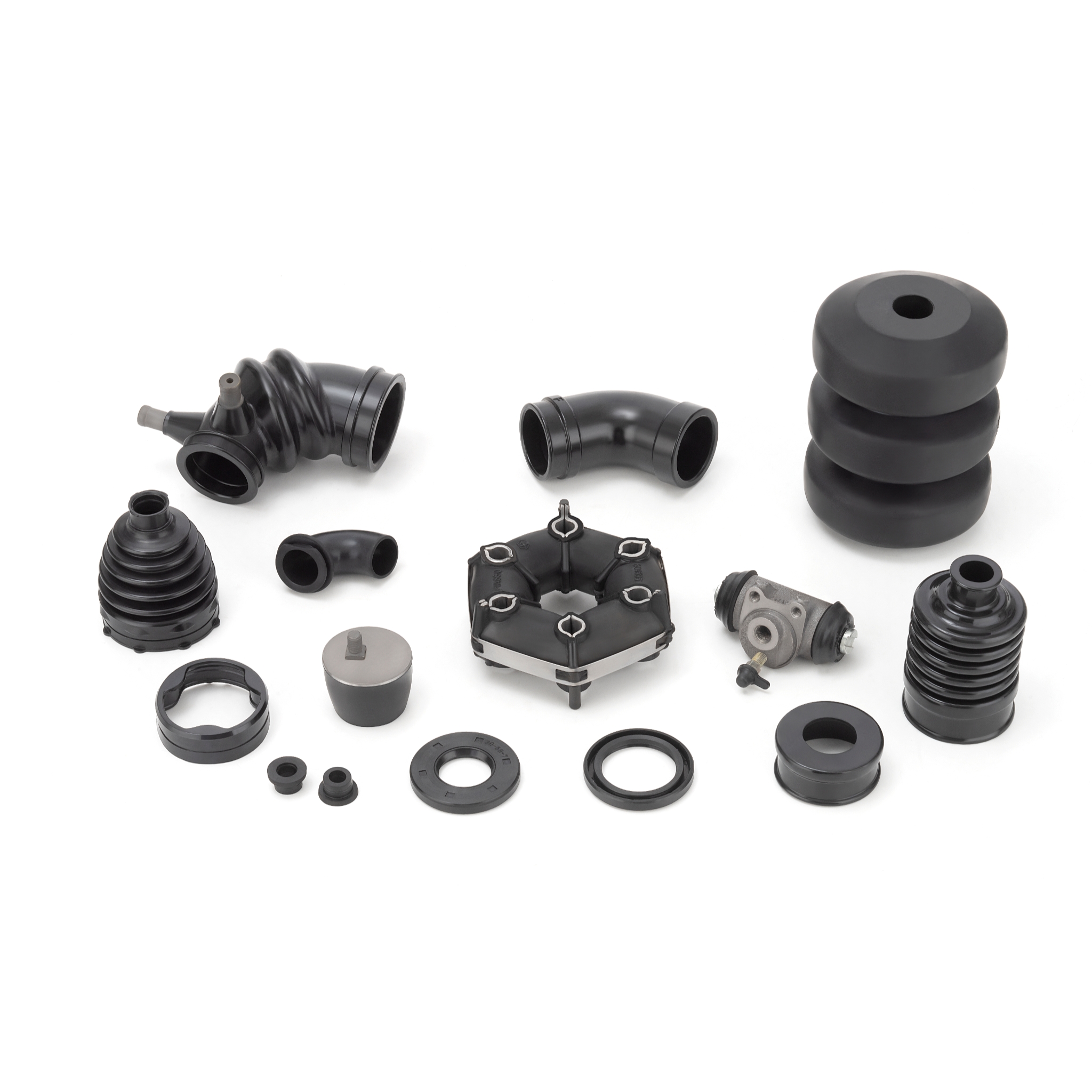 rubber and plastic components